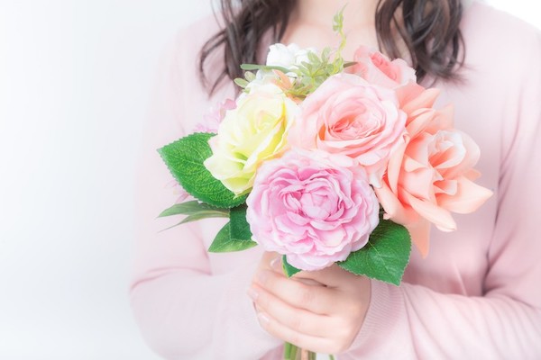 母の日カーネーションで造花
